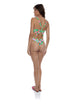 Luli Fama Strawberry Fields Wavy Luxe Stitch Bandeau Top